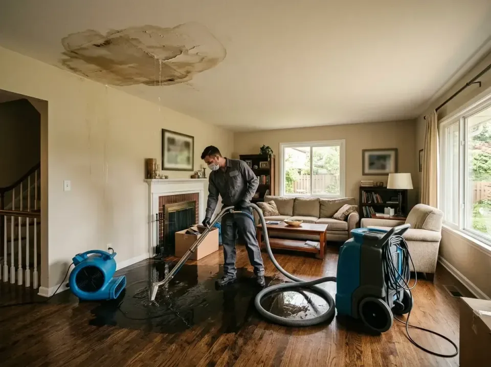 attic-pipe-burst-ceiling-drip-008 — frequently asked questions, Water Damage Restoration & Carpet Care in Pelican Marsh, FL
